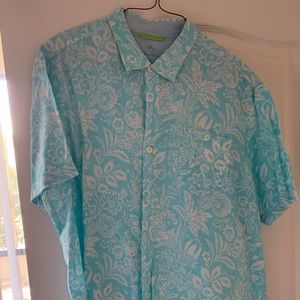 Button down 100% Linen shirt.